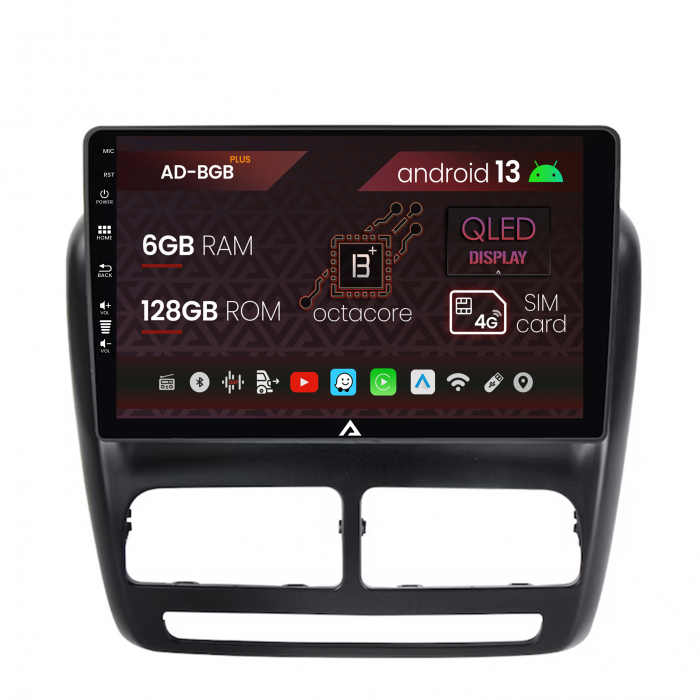 Navigatie Android 12 Fiat Doblo 6+128GB | AutoDrop.ro [1]