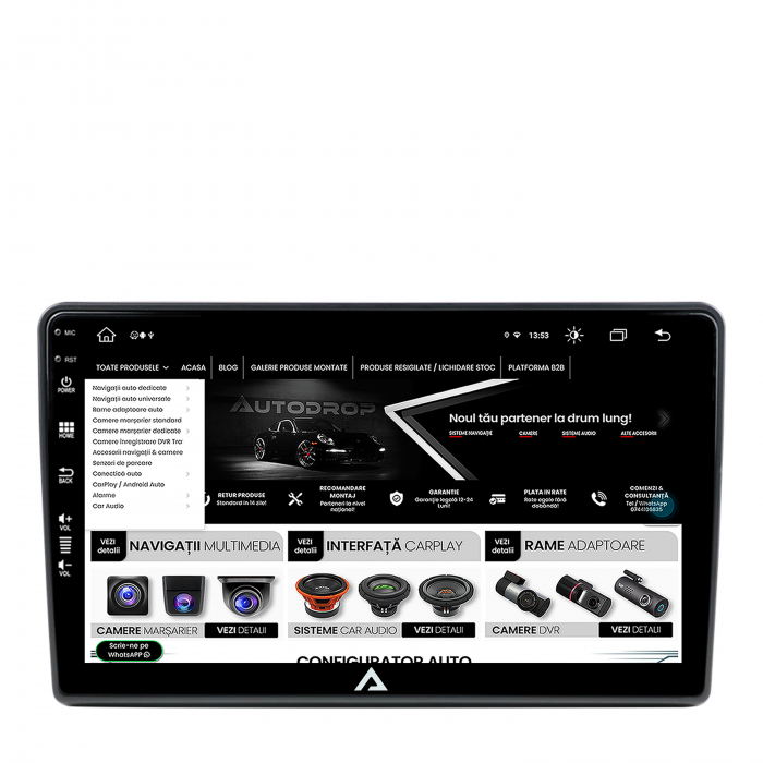 Navigatie Android Ducato, Jumper, Boxer 8GB | AutoDrop.ro [8]