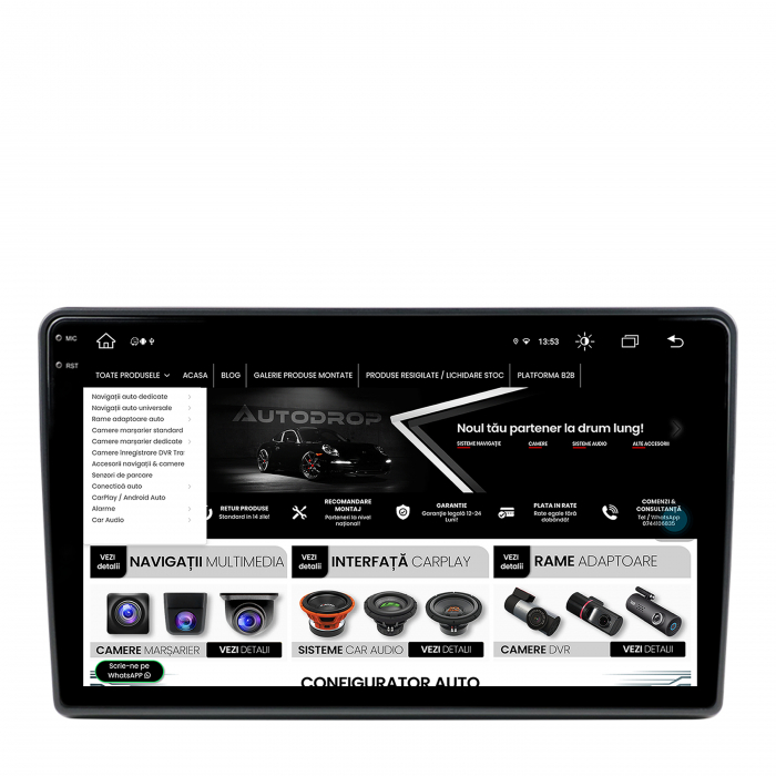 Navigatie Android Ducato, Jumper, Boxer 4GB | AutoDrop.ro [11]