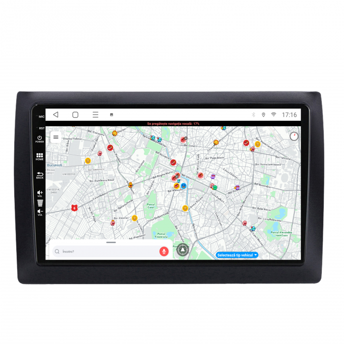 Carplay Android Android 12 Fiat Stilo 2GB | AutoDrop.ro [10]
