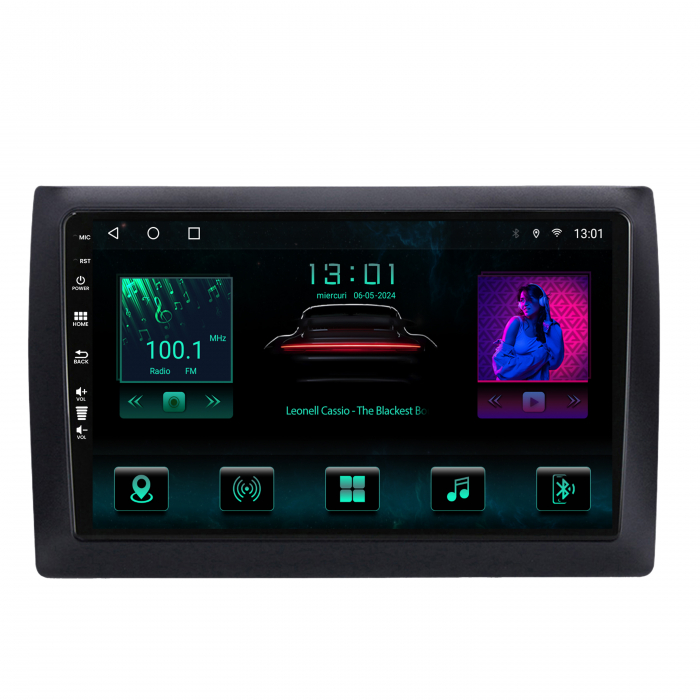 Navigatie  Android 13 Fiat Stilo 4+64GB | AutoDrop.ro [2]