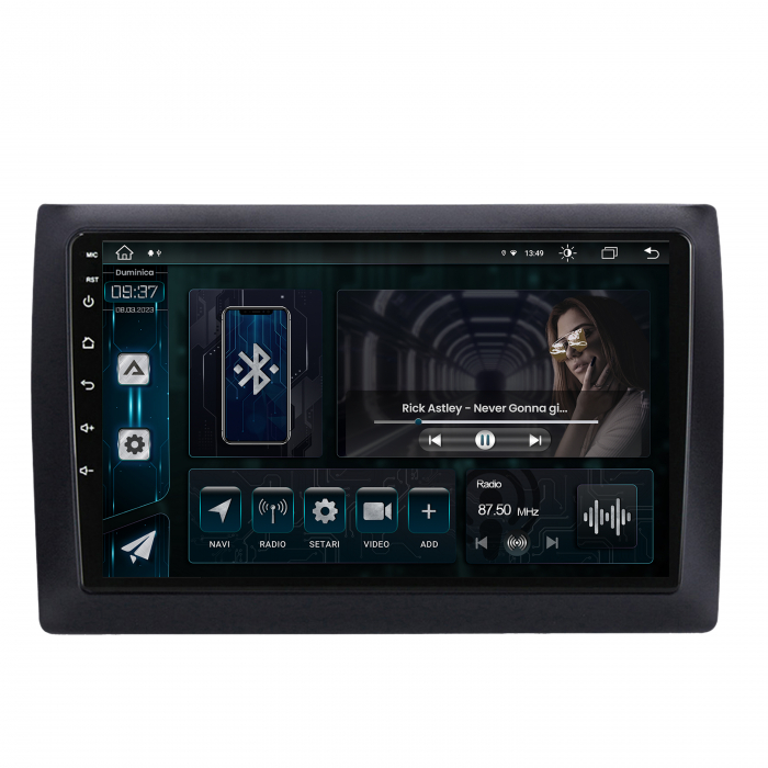 Navigatie Android 13 Fiat Stilo 8+256GB | AutoDrop.ro [2]