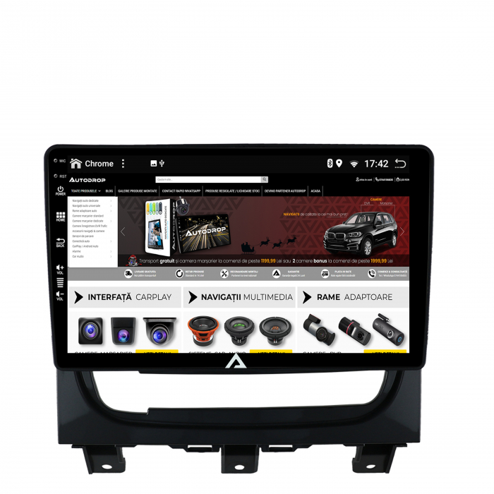 Navigatie Android 12 Fiat Strada / Idea QLED | AutoDrop.ro [8]