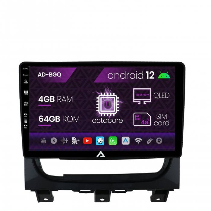 Navigatie Android 12 Fiat Strada / Idea QLED | AutoDrop.ro [2]