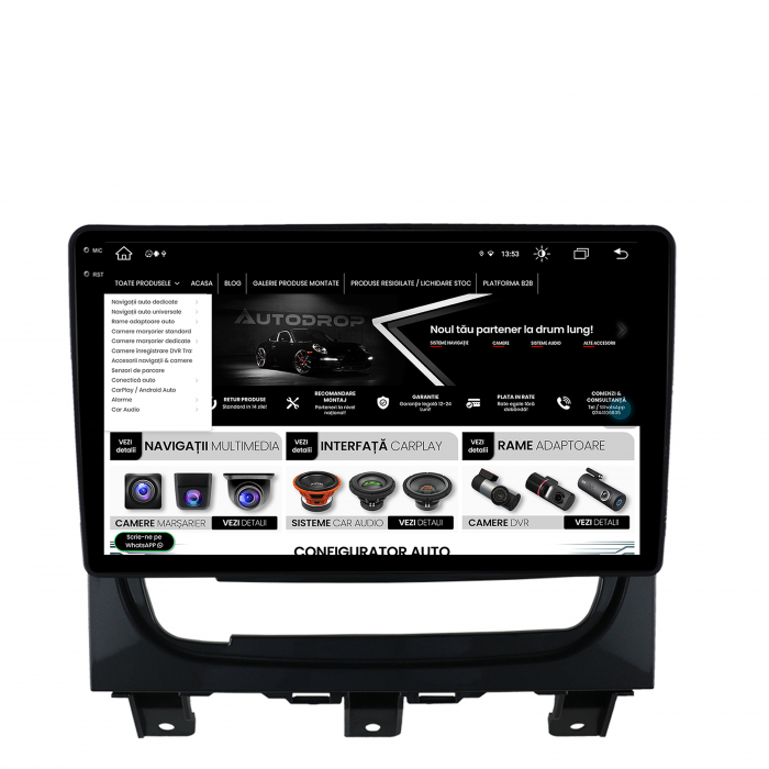 Navigatie 2K Android 13 Fiat Strada / Idea 4GB | AutoDrop.ro [9]