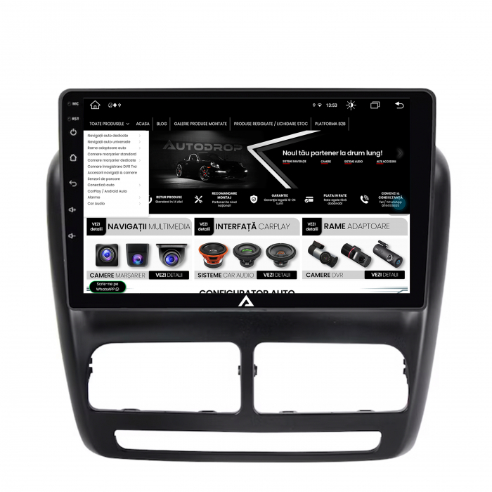 Navigatie Android 13 Fiat Doblo 8GB | AutoDrop.ro [4]