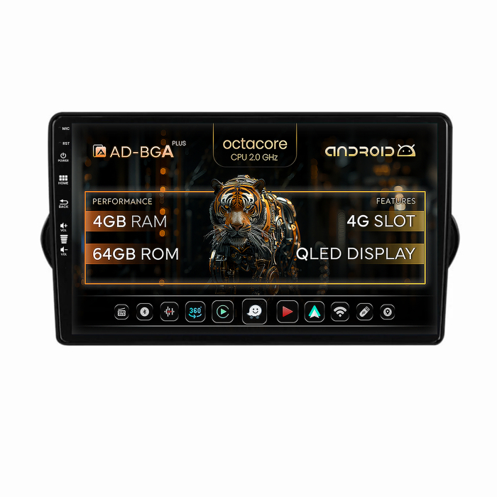 Navigatie Android Fiat Tipo (2015-2021) 4GB | AutoDrop.ro [1]