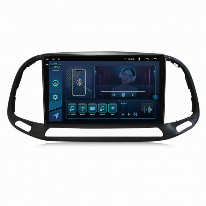 Navigatie 2K Fiat Doblo 2015+ 8+256GB | AutoDrop.ro [2]