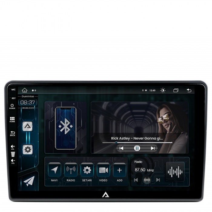 Navigatie Ford, Android, 9Inch | AD-BGB9008+AD-BGRKIT137 [2]