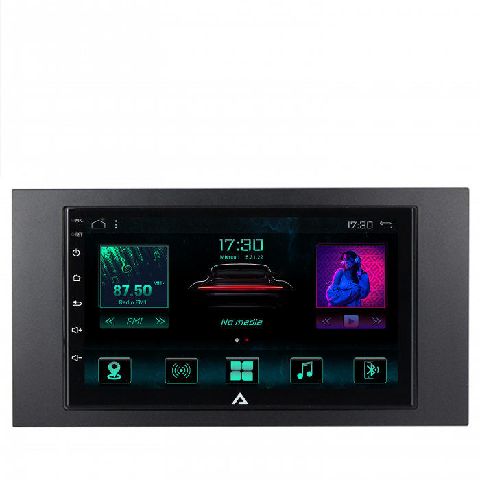 Navigatie Android Ford 2DIN 4+64GB AD-BGA | AutoDrop.ro [2]