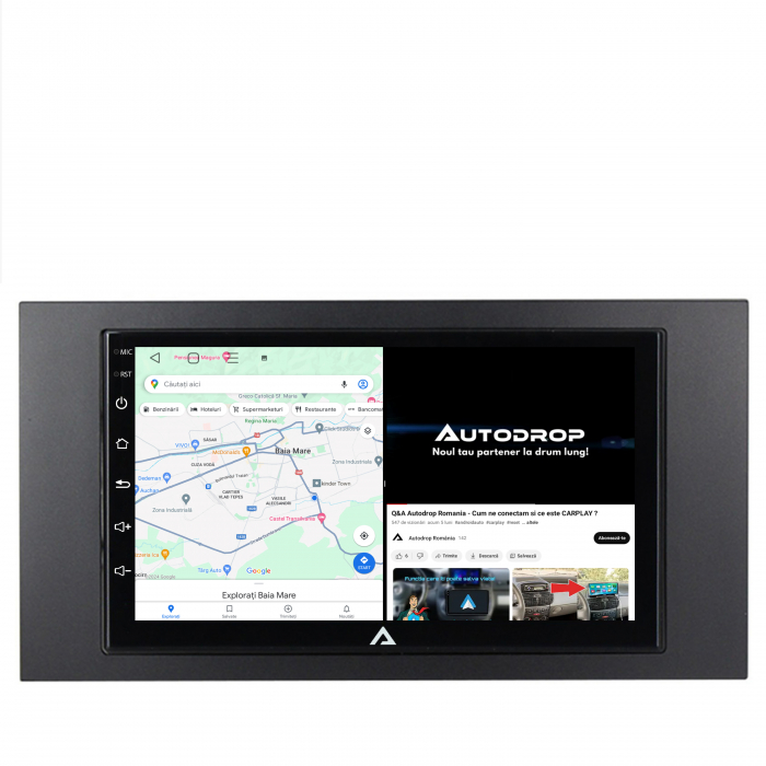 Navigatie Android Ford 2DIN 4+64GB AD-BGA | AutoDrop.ro [7]