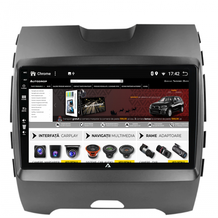 Navigatie Android 12 Ford Edge QLED | AutoDrop.ro [8]