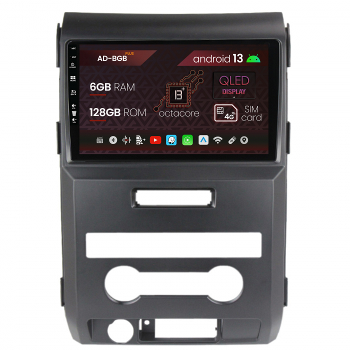 Navigatie Android 12 Ford F150 AD-BGB | AutoDrop.ro [1]