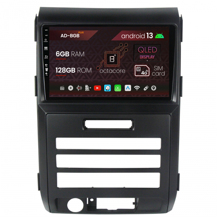 Navigatie Android 12 Ford F150 AD-BGB | AutoDrop.ro [1]