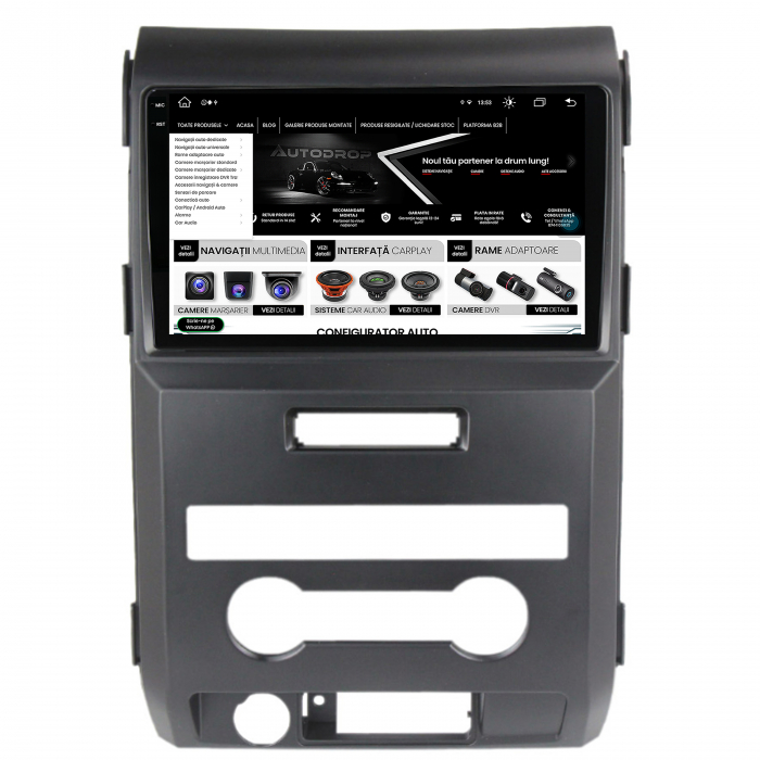 Navigatie 2K Android 13 Ford F150 8+256GB | AutoDrop.ro [11]