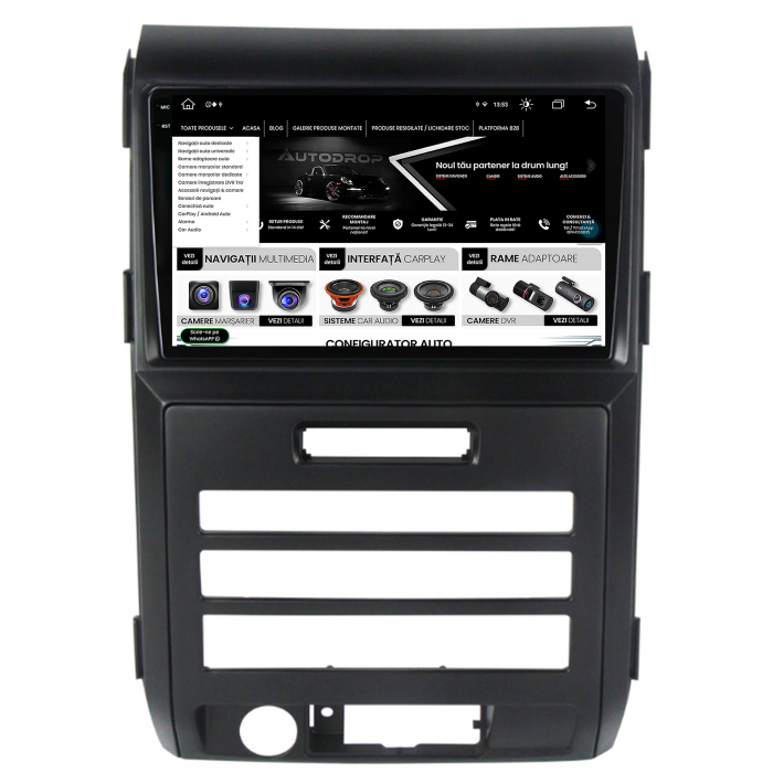 Navigatie 2K Android 13 Ford F150 8GB | AutoDrop.ro [10]