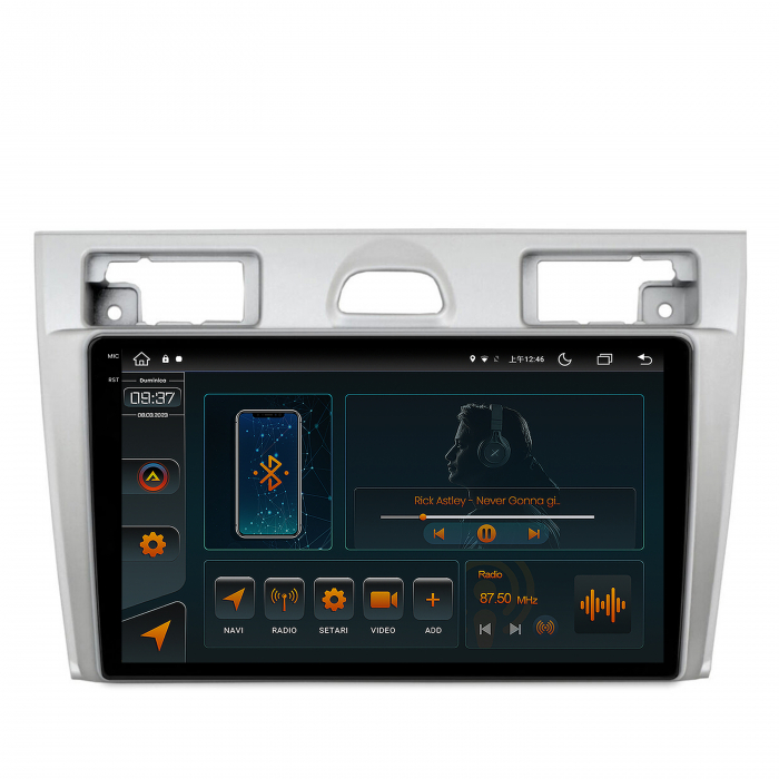 Navigatie Android 13 2K Ford Fiesta 4GB | AutoDrop.ro [2]