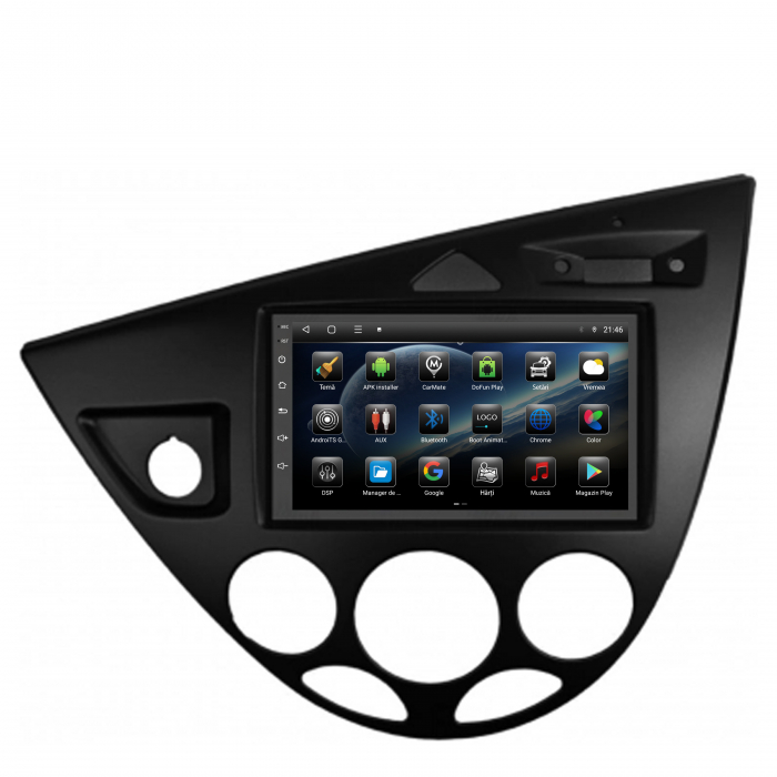 Navigatie 2GB Ford Focus 1 Android Negru | AutoDrop.ro [3]