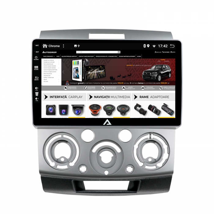 Navigatie Android 12 Ford Ranger / Mazda BT50 QLED | AutoDrop.ro [10]