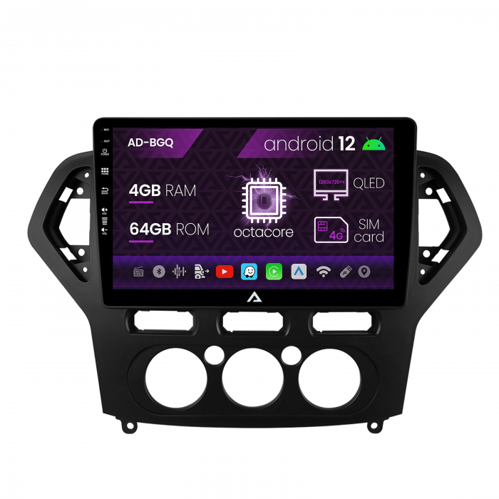 Navigatie Android 12 Ford Mondeo QLED | AutoDrop.ro [2]