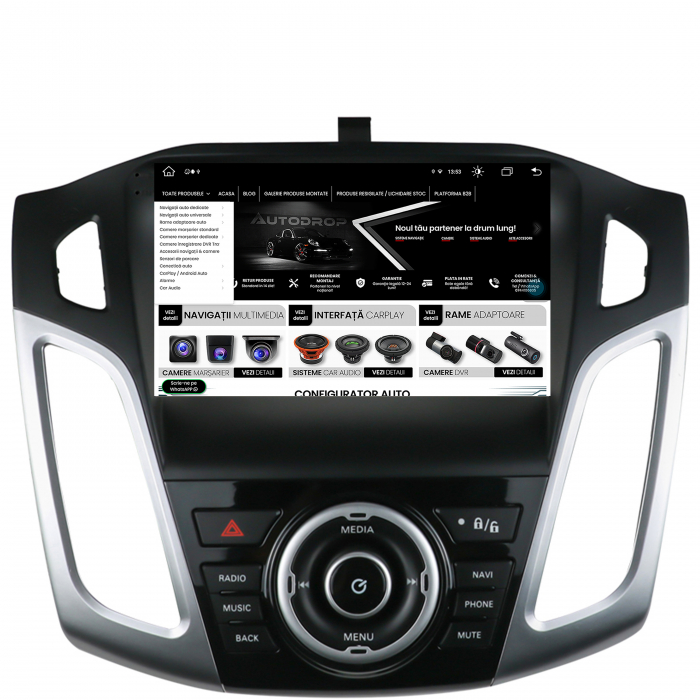 Navigatie 2K Android 13 Ford Focus 3 8GB | AutoDrop.ro [10]