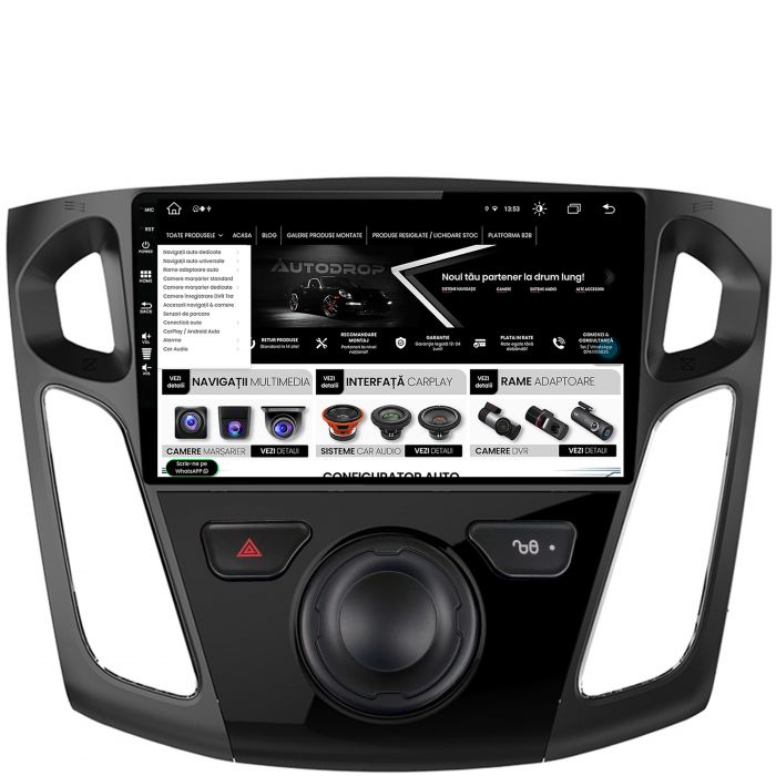Navigatie Android 13 Ford Focus 3 8GB | AutoDrop.ro [4]