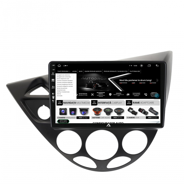 Navigatie Android 13 Ford Focus 1 8GB | AutoDrop.ro [4]