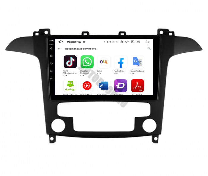 Navigatie Android Ford S-Max 2006-2015 | AutoDrop.ro [9]