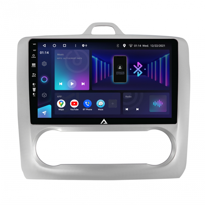 Navigatie QLED Android 12 Ford Focus 2 | AutoDrop.ro [3]