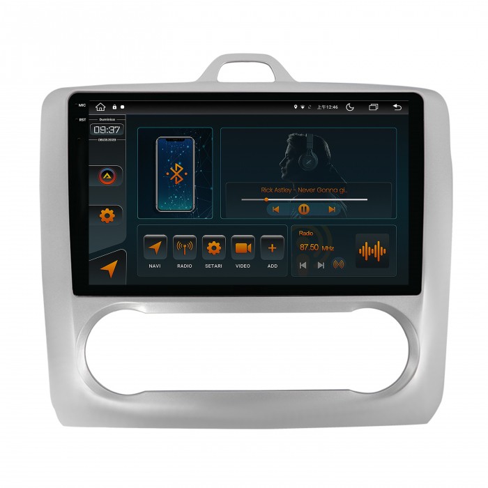 Navigatie 2K Android 13 Ford Focus 2 4GB | AutoDrop.ro [3]