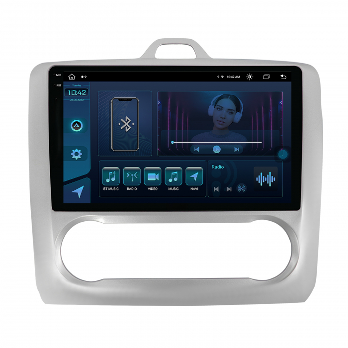 Navigatie 2K Android 13 Ford Focus 2 8GB | AutoDrop.ro [2]