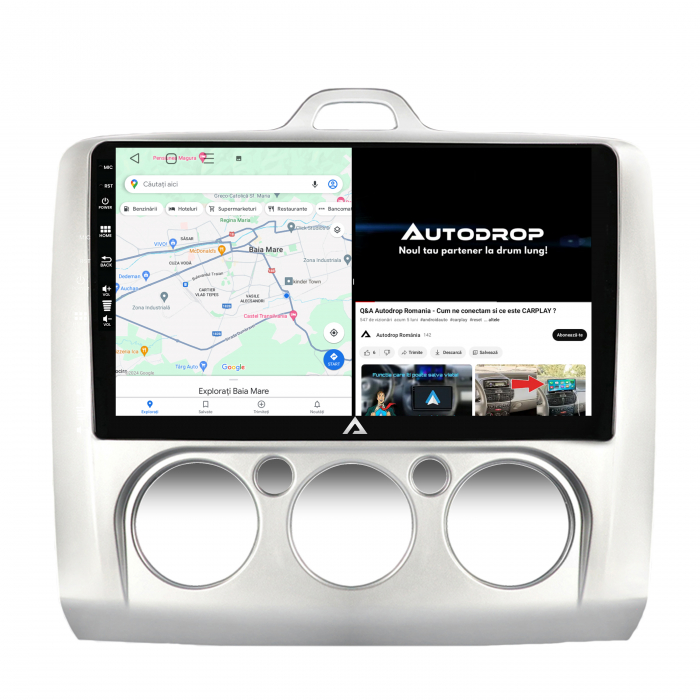 Carplay Android 12 Ford Focus 2 CM 2GB | AutoDrop.ro [10]