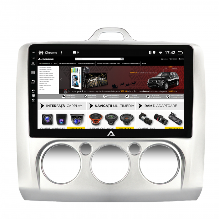 Navigatie Android 12 Ford Focus 2 CM QLED | AutoDrop.ro [9]