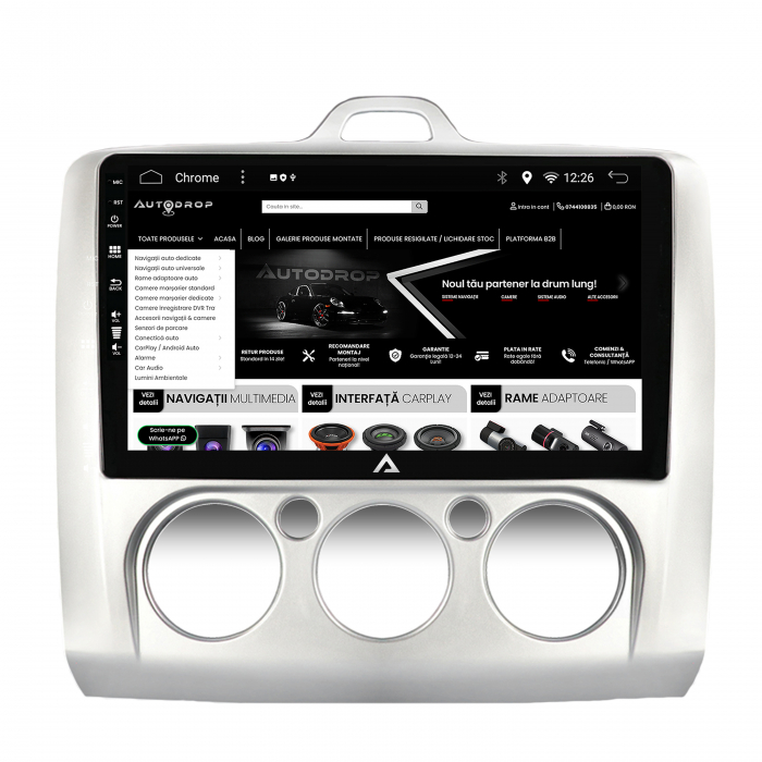 Navigatie  Android 13 Ford Focus 2 CM 4+64GB | AutoDrop.ro [5]