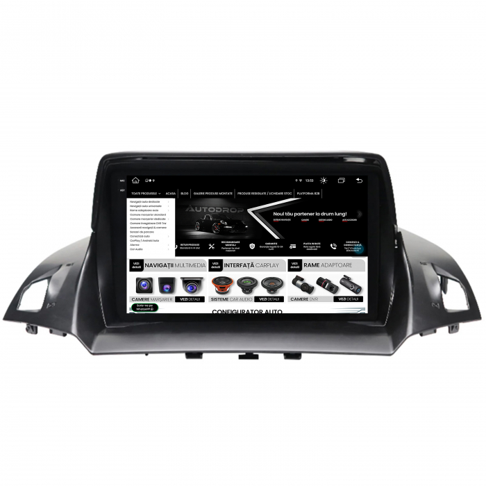 Navigatie Android 13 2K Ford Kuga 4+64GB | AutoDrop.ro [11]