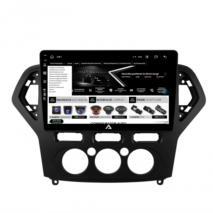 Navigatie Android 13 Ford Mondeo 8GB | AutoDrop.ro [7]