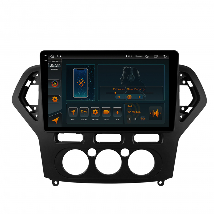Navigatie Android 13 2K Ford Mondeo 4GB | AutoDrop.ro [2]