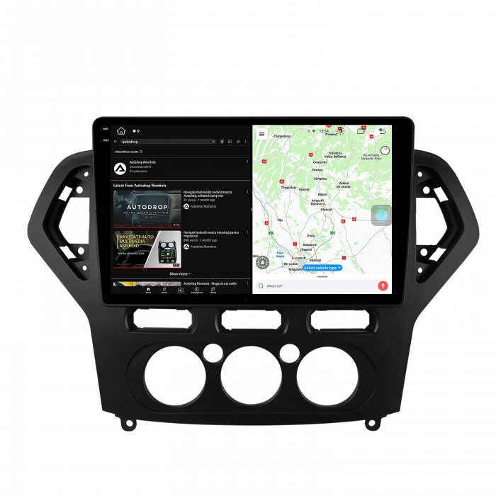 Navigatie Android 13 2K Ford Mondeo 8GB | AutoDrop.ro [6]