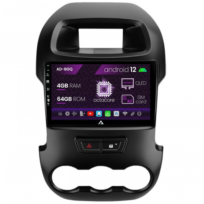Navigatie Android Ford Ranger 2011-2015 AD-BGQ | AutoDrop.ro [2]