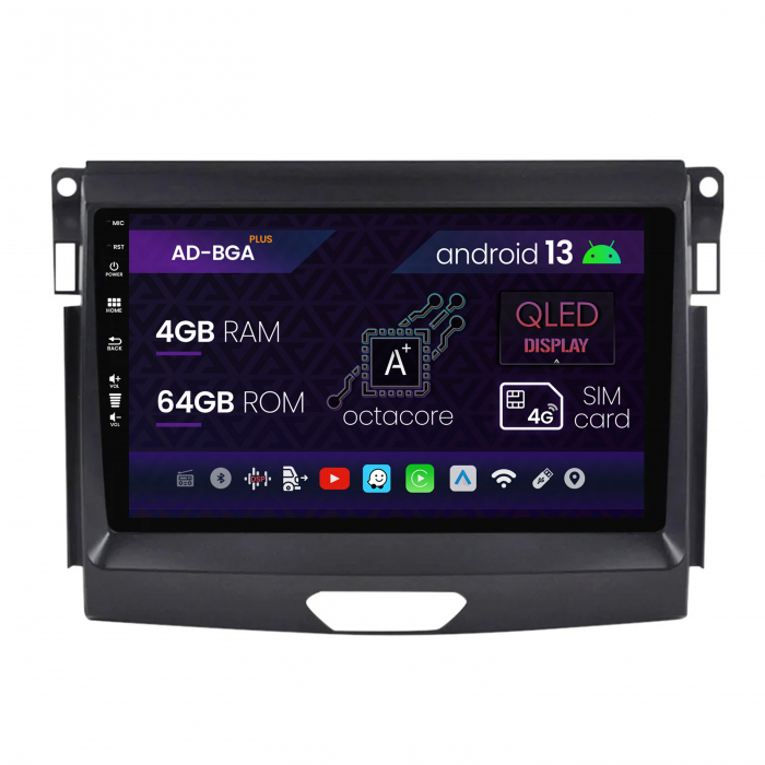 Navigatie Android Ford Ranger (2015-2020) AD-BGA | AutoDrop.ro [1]
