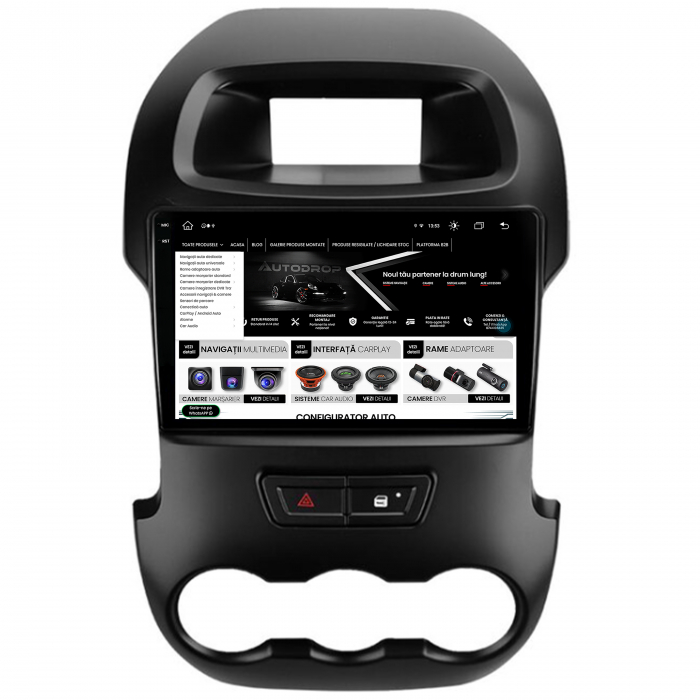 Navigatie Android 2K Ford Ranger 2011-2015 AD-BGV | AutoDrop.ro [9]
