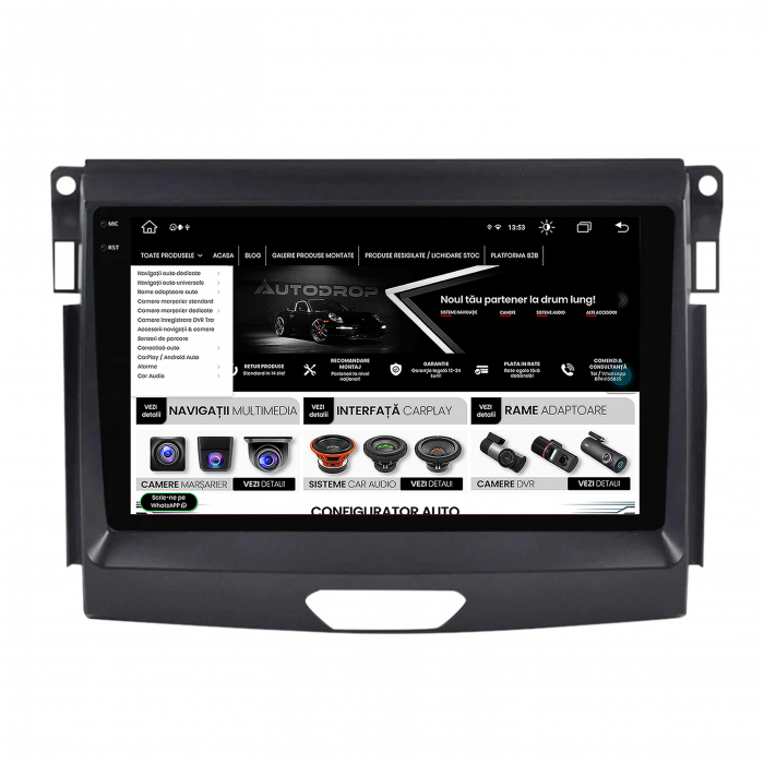 Navigatie Android 2K Ford Ranger (2015-2020) AD-BGX | AutoDrop.ro [11]