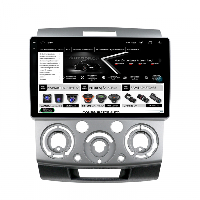 Navigatie Android 13 Ford Ranger / Mazda BT50 4GB | AutoDrop.ro [9]