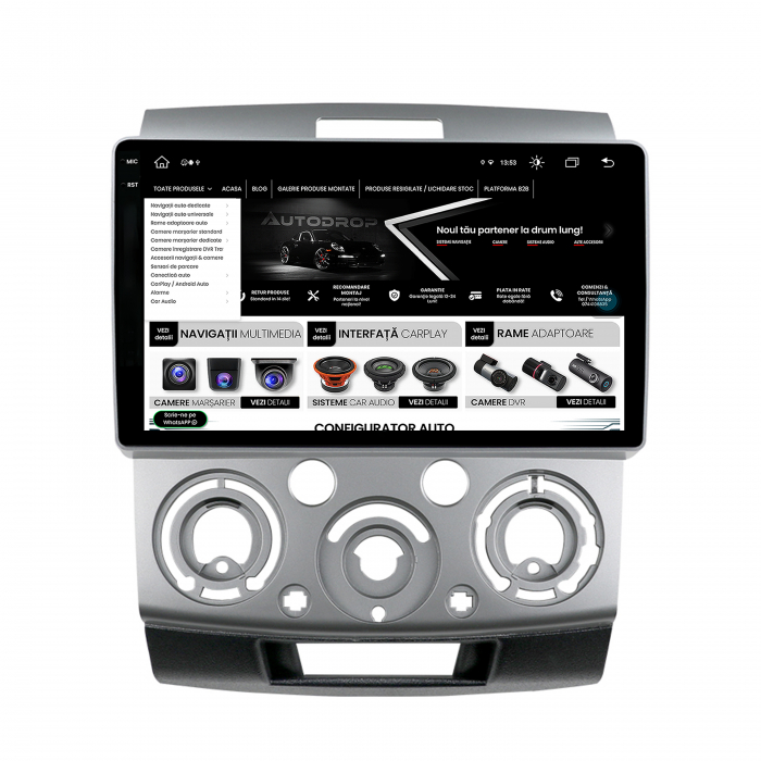 Navigatie Android 13 Ford Ranger / Mazda BT50 8GB | AutoDrop.ro [10]