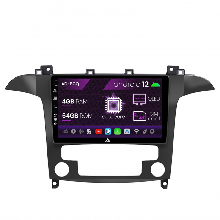 Navigatie Android 12 Ford S-Max QLED | AutoDrop.ro [2]