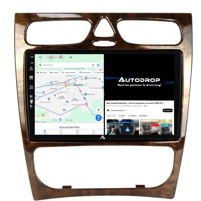 Navigatie  Android 13 Benz C Class (W203) (2002-2004) 6+128GB | AutoDrop.ro [8]