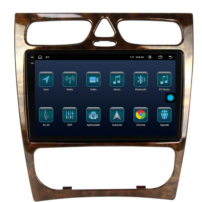 Navigatie Android 2K Benz C Class (W203) (2002-2004) 8+256GB | AutoDrop.ro [3]