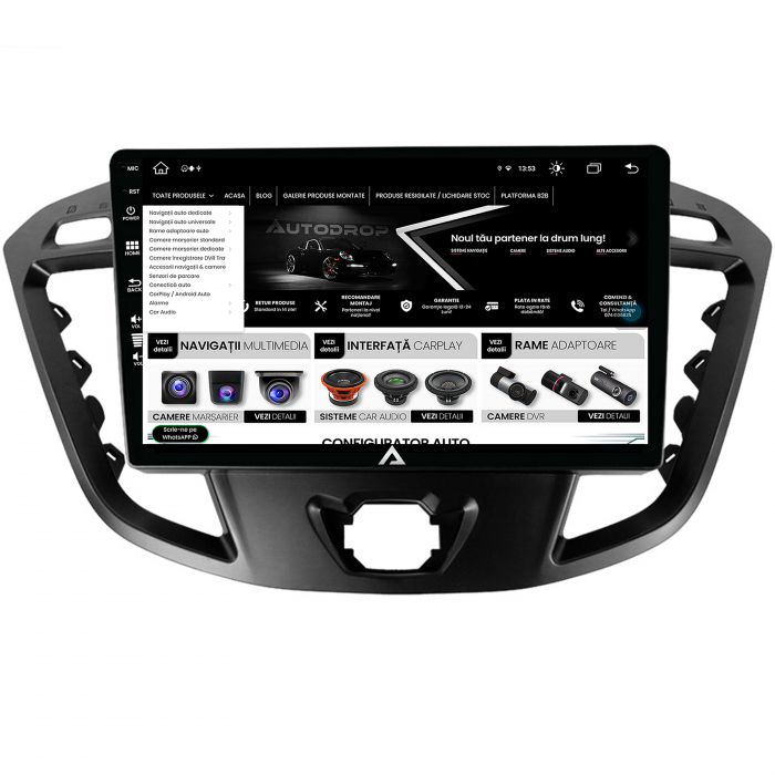 Navigatie Android 13 Transit / Tourneo 8GB | AutoDrop.ro [7]