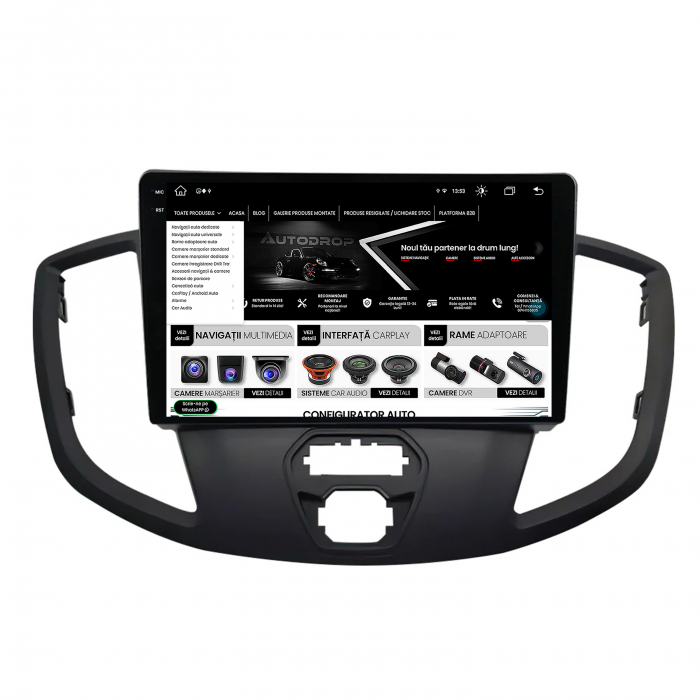 Navigatie Android 13 2K Transit / Tourneo 8GB | AutoDrop.ro [11]