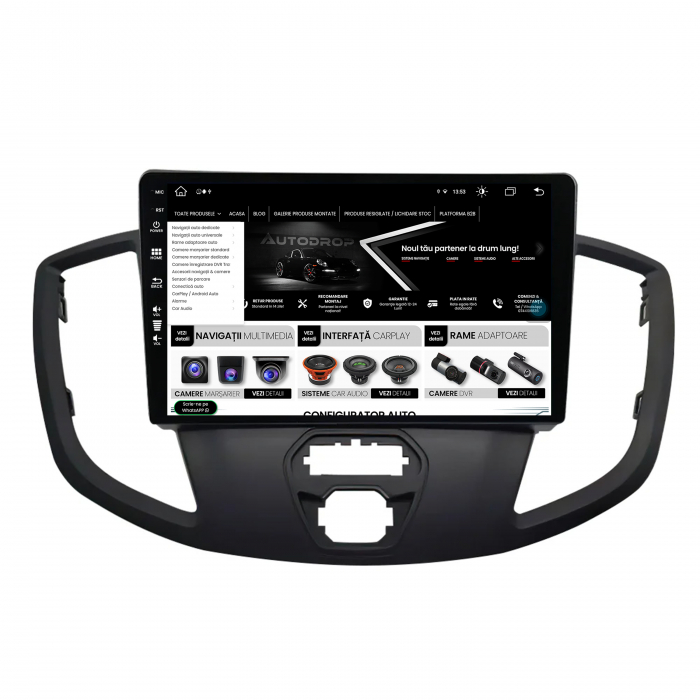 Navigatie Android 13 Transit / Tourneo 8GB | AutoDrop.ro [6]